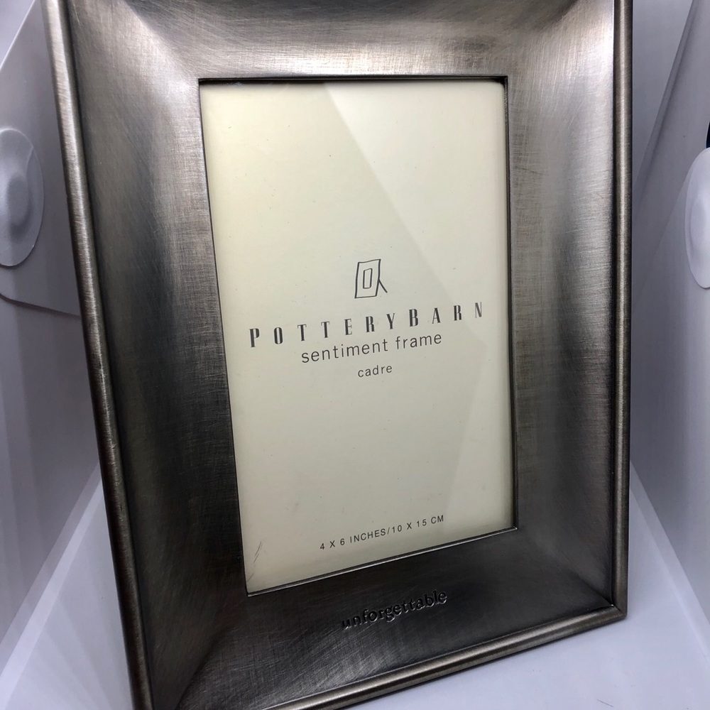 Pottery Barn 4x6 “Unforgettable” Sentiment Frame